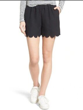 Madewell Scallop Pull On Shorts With Pockets Size S New with tags!